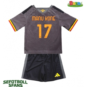 AS Roma Manu Kone #17 Tredjeställ Barn 2026-27 Kortärmad (+ Korta byxor)